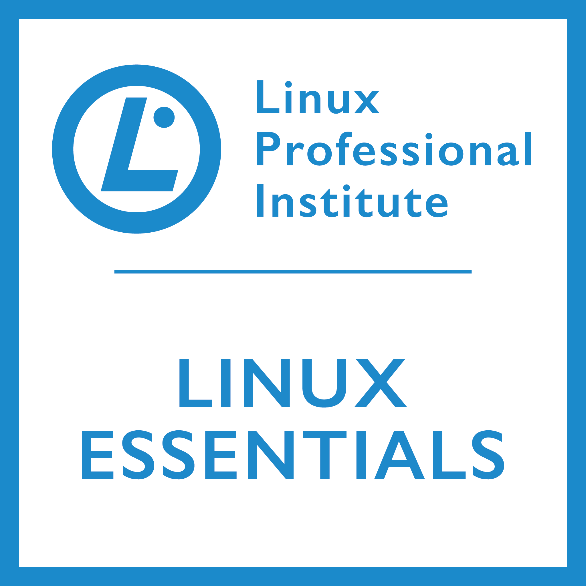 Linux Essentials (LPI) badge
